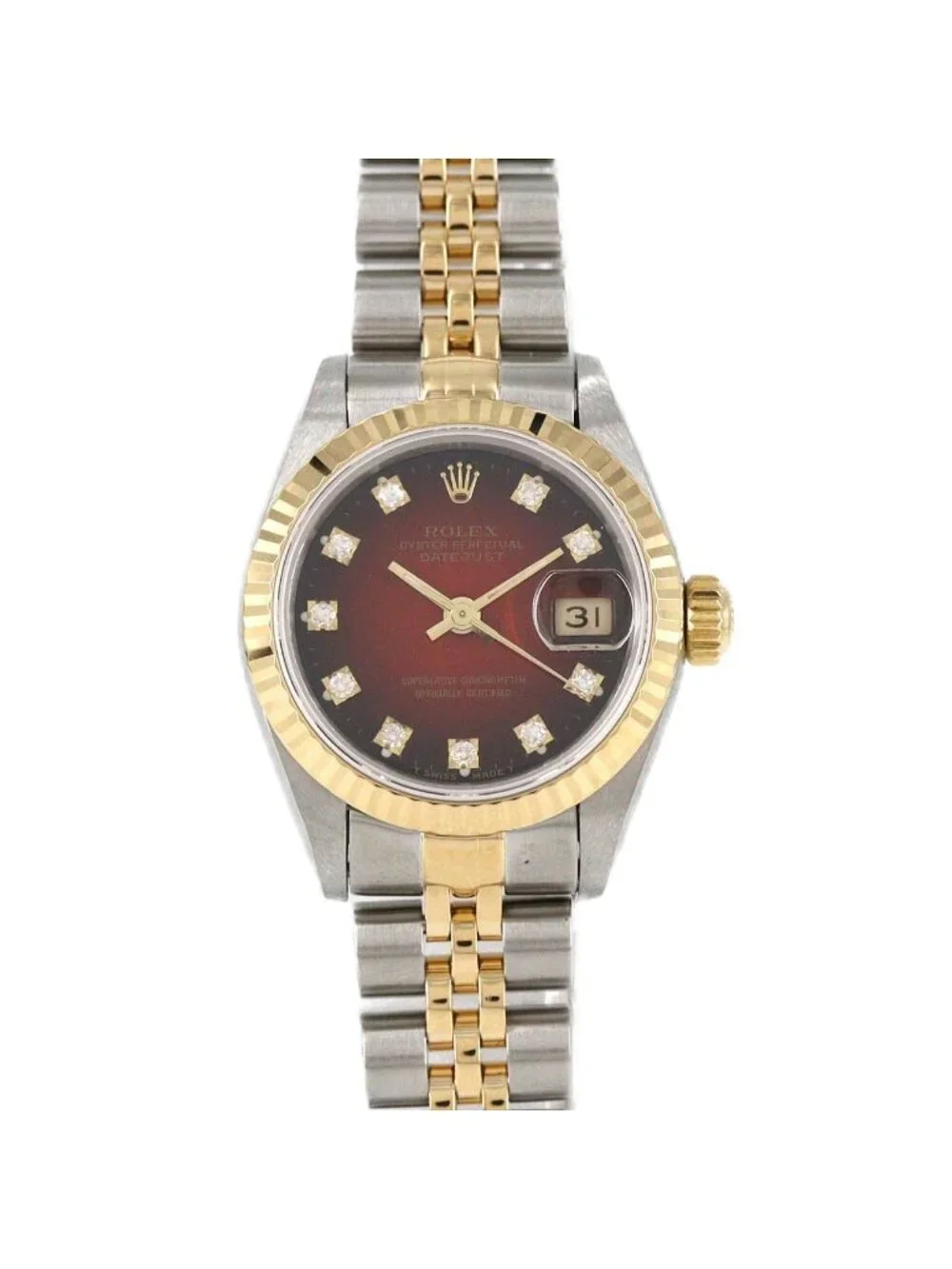 Rolex Datejust Stainless Steel Yellow Gold Automatic